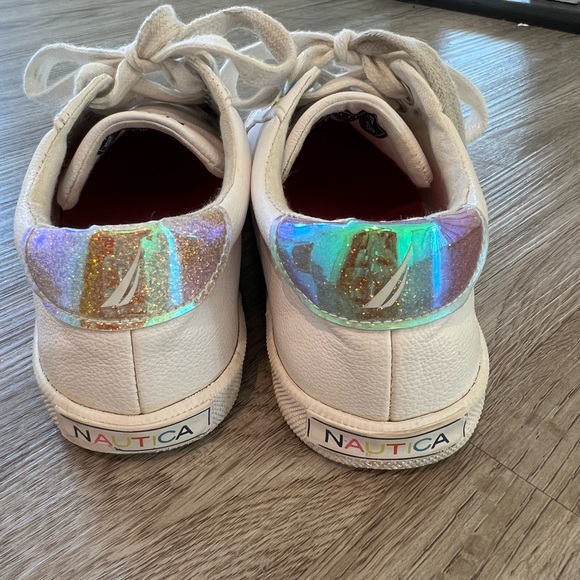 Nautica Little Girls Lace Sneakers size 1 - Picture 5 of 6